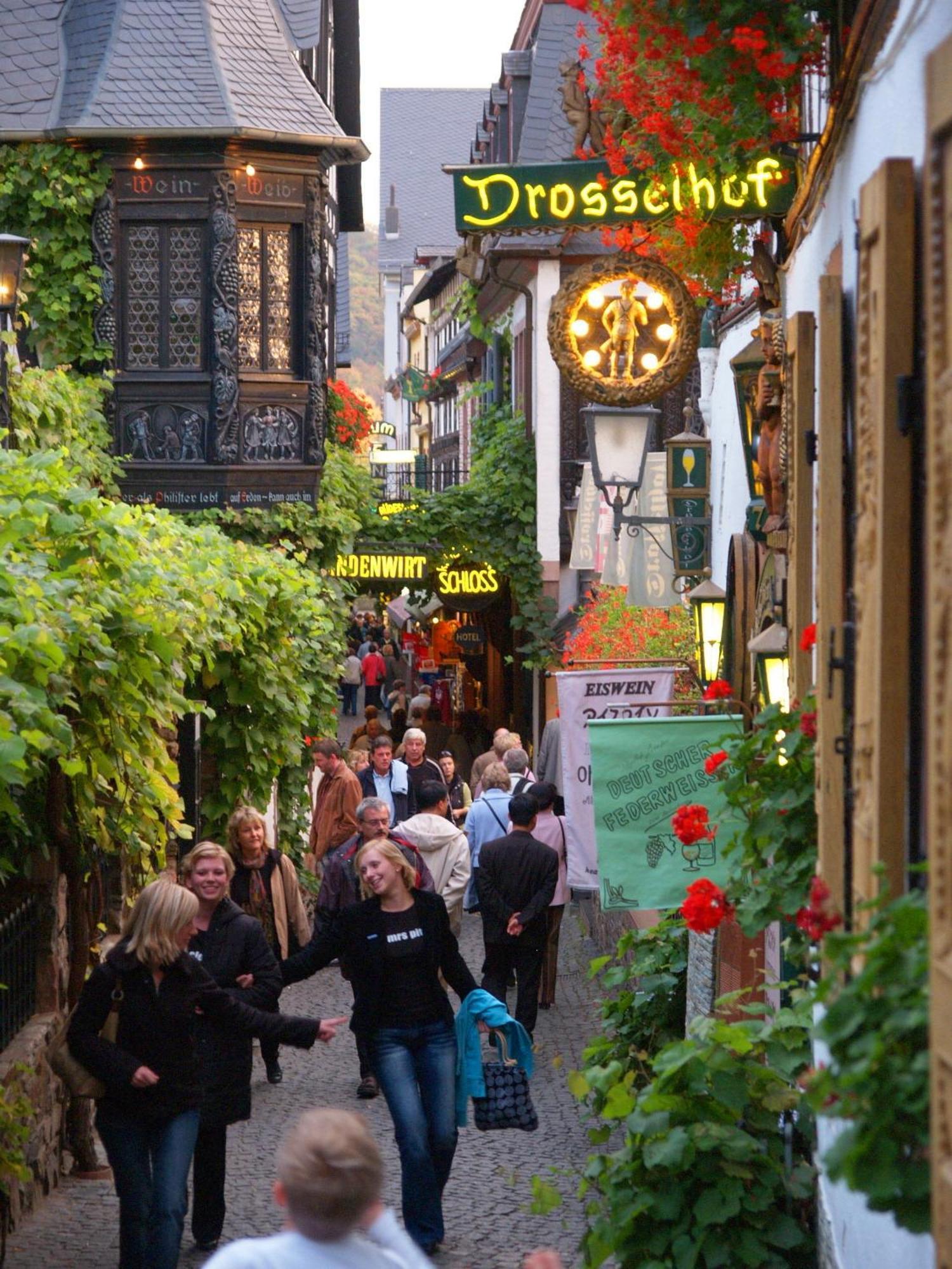 Hotel Trapp Rüdesheim am Rhein Esterno foto